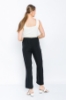 Picture of Woman Black Comfortable Cut Satin Material Trousers