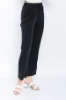 Picture of Woman Black Comfortable Cut Satin Material Trousers