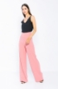 Picture of Woman Powder High Waist palazzo Thin Trousers