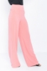 Picture of Woman Powder High Waist palazzo Thin Trousers