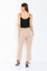 Picture of Woman Mink Bird Gözlü Satin Material Loose Trousers