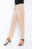 Picture of Woman Mink Bird Gözlü Satin Material Loose Trousers