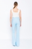 Picture of Woman Bebe Blue High Waist Accessory Flare Trotter Trousers