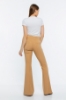 Picture of Woman Camel V Accessory High Waist Flare Trotter Trousers