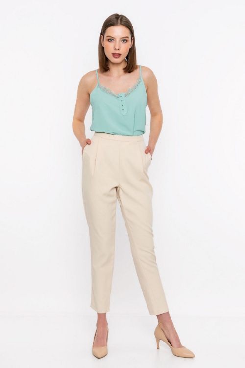 Picture of High Waist Shalwar Cut Trousers