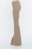 Picture of Woman Mink High Waist Slit Flare Trotter Trousers